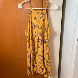 Floral Yellow Sundress